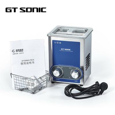 China 0.53 Gallon GT SONIC Heated Ultrasonic Jewelry Cleaner With SUS Basket for sale