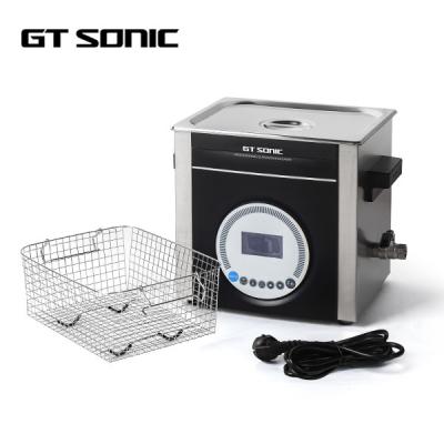 China Super Low Noise Ultrasonic Parts Cleaners , Industrial Ultrasonic Bath 10L 200w For Lab for sale
