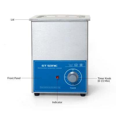 China 1 . 3L SONIC Glasses Cleaner , High Efficiency Ultrasonic Cleaning Machine for sale