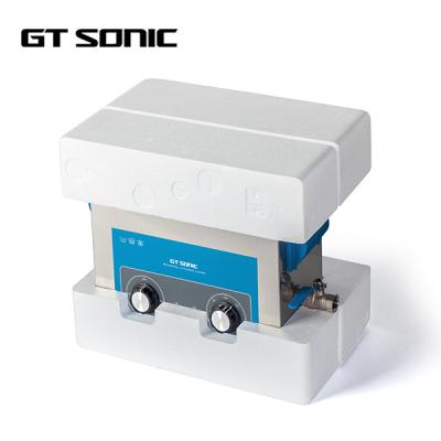 China Temporizador ultrassônico VGT 1860QT 6L do líquido de limpeza 20min do manual do laboratório SUS304 à venda