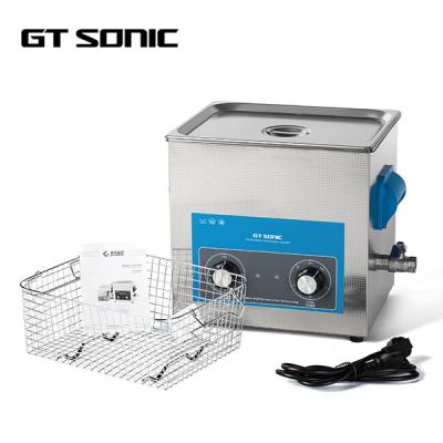 China 9L 200W Ultrasonic Cleaning Machine Ceramic Heater GT SONIC Ultrasonic Cleaner for sale
