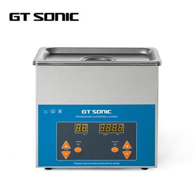 China Jewelry / Watch Ultrasonic Washing Machine Two Built - In Transducers for sale