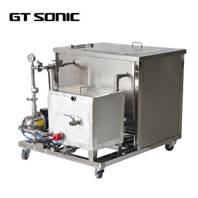 China Carburetor Industrial Ultrasonic Cleaner 157L Ultrasonic Auto Parts Cleaner With Filter for sale