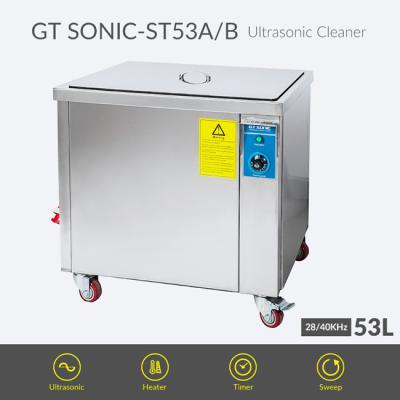 China 53L 40kHz Industrial Ultrasonic Cleaner Sweep Frequency Ultrasonic Injector Cleaning Machine en venta