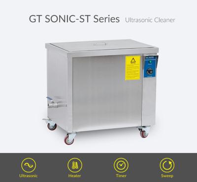 China Industrial Ultrasonic Parts Cleaner 144L Melt Spray Cloth Mold Spinneret Die Head Nozzle Ultrasonic Cleaning Machine for sale