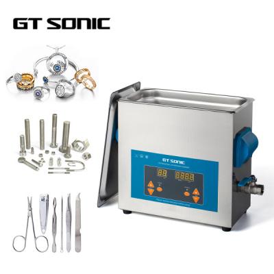 China 150W 40KHz 6L Digital Ultrasonic Cleaner 1-99 Mins Timer With Stainless Steel Tank for sale