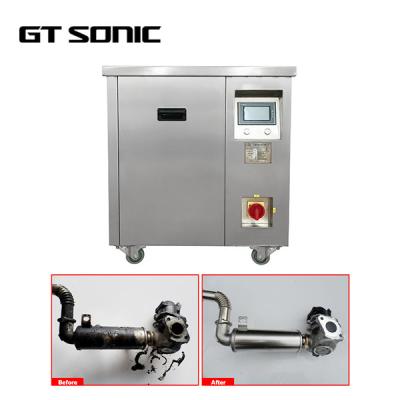 China 6000W Heating Power Industrial Ultrasonic Cleaner Dual Frequency PLC Control for sale
