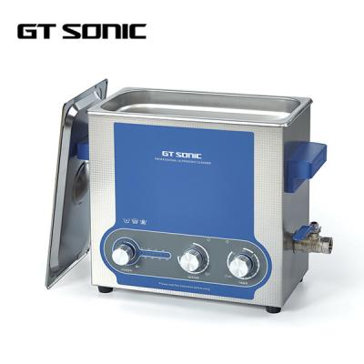 China Manual 6L 40kHz Ultrasonic Cleaning Bath Special Blue Led Display for sale