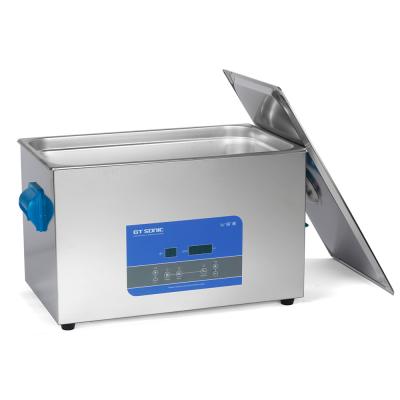 China GT SONIC 20L Parts Ultrasonic Cleaner Heated Ultrasonic Bath Cleaner SUS304 40kHz for sale