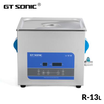 China 13L Automotive Parts Ultrasonic Cleaner Stainless Steel Sonicator for sale
