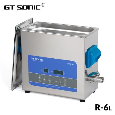 China Benchtop 6L Parts Ultrasonic Cleaner Electronics Ultrasonic Washer for sale