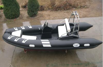 Chine 2022   hard bottom PVC boat   rib480C with side console  more colors à vendre