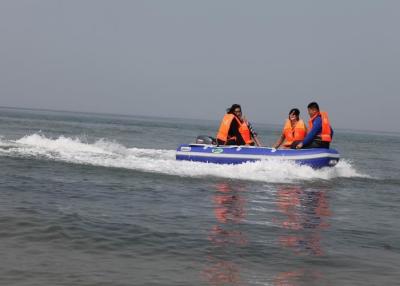 China Two Paddles Frameless Pontoon Boats , 11 Ft HandMade Folded Portable Folding Boat for sale