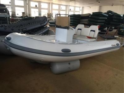China Colorful Aluminum Commercial Fishing Boats Easy Maintain 4.2m For 9 Passengers for sale