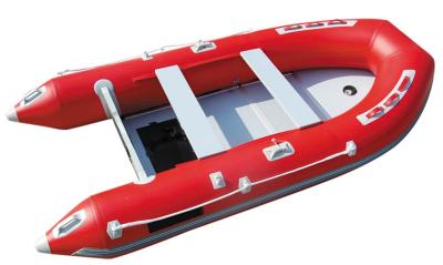 China 11 Feet 330cm Inflatable Sports Boat Round / Square 6 Person Inflatable Boat for sale
