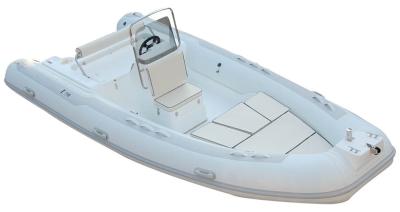 China Luxury Design Inflatable Rib Boat Korea PVC 550cm High Capacity Chemical Resistance for sale
