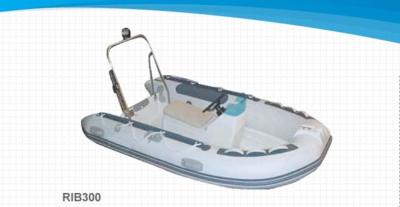 China 10 Ft Orca Hypalon Small Inflatable Boat , Rigid Hull Inflatable Boats For Fishing for sale