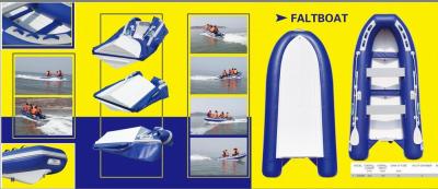 China Fiberglass Hull Foldable Rib Boat Laterally Folded Easy Storage 330 Cm For Fun for sale