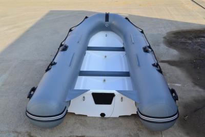 China Dimensional Stability Folding Rigid Inflatable Boat 3M Hypalon With Seats for sale