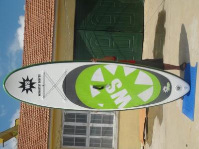 China Attractive Inflatable SUP Board With Bungee / D - Ring 11 Feet Long 6 Inch Thickness for sale