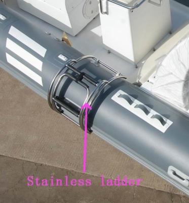 China Tamanhos personalizados SS do barco do OEM acessórios infláveis que nadam a escada do tubo à venda