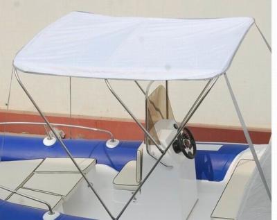 Chine Dessus gonflable démontable de Bimini de petit bateau d'accessoires de bateau avec le cadre d'acier inoxydable à vendre