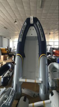 China Barco de aluminio de la costilla de la capa doble, barco inflable de la persona Ala350 4 en Hypalon en venta