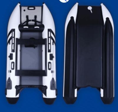China 9.9HP High Racing dinghy leisure catamaran inflatable boat 3.3m full inflatable mat for sale