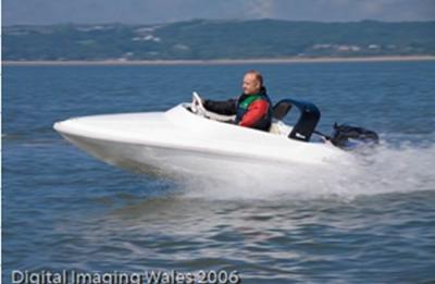 China 15HP Simple Pleasure Yacht for relax and fishing , 2 Max Person for sale