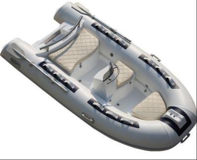 China 2022 new Fiberglass hull inflatable tube PVC small sizes boat 330  rib boat à venda