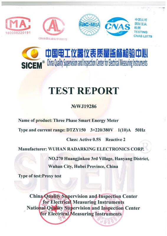 IEC Test Report - WUHAN RADARKING ELECTRONICS CORP.
