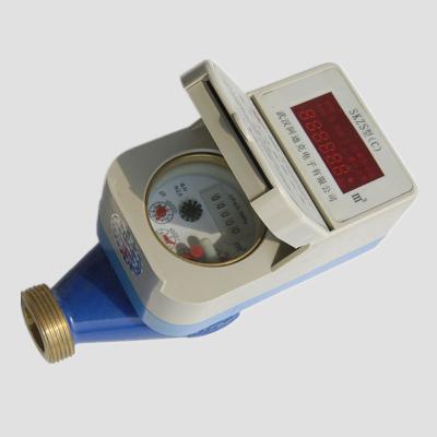 China IC Card Prepayment Smart Water Meter for the Cold Water and Hot Water DN15/20/25mm for sale