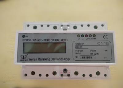 China Three Phase Four Wires Smart Din Rail Meter with RS485 or Wifi for Monitoring the Energy for sale