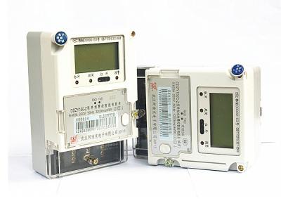 China OEM / ODM GPRS Din Rail KWH Meter Single Phase Meter Reading For Domestic Use for sale