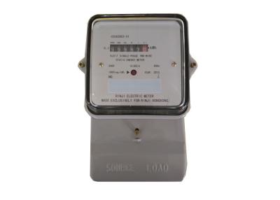 China Anti Tamper Single Phase Electric Meter With Metal Case Active Energy Measurement for sale