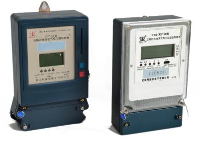 China Light Weight Three Phase Electric Meter With Active / Reactive Energy Measurement for sale