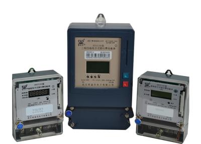 China DDSY Prepaid Metering System Single Phase IC Card Meter With Pulse Output for sale