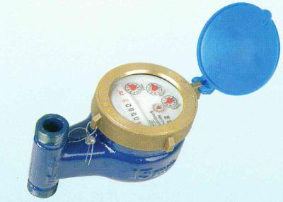 China 15mm - 25mm Class B Multi Jet Digital Water Meter Vertical Installation Dry Type for sale