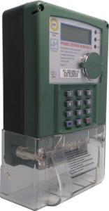 China STS Prepaid Keypad Single Phase Electric Meter Active / Reactive Energy Measurement for sale