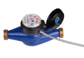 China Remote Reading Brass Water Meter Residential Photoelectric Direct Reading Post Paid for sale