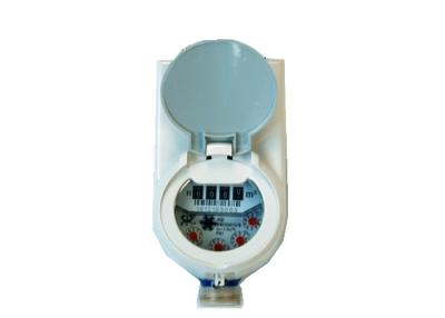 China Class B , DN 15mm IC Card Prepaid Smart Water Meter With Valve For Householder for sale