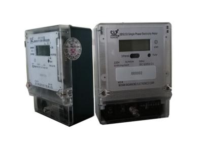 China Anti Theft LCD Digital Kwh Meter Single Phase Fully Sealed 230 Voltage for sale