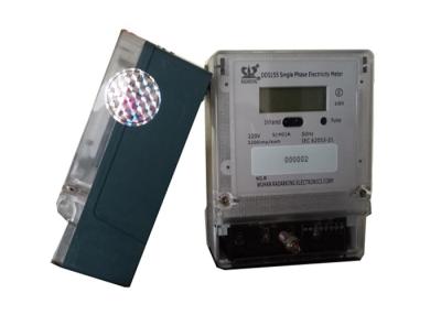 China Low Consumption PLC Single Phase Electric Meter with Waterproof Design for sale