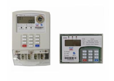 China STS Prepaid Meters Keypad Prepayment Smart Electric Meter With Wireless CIU for sale