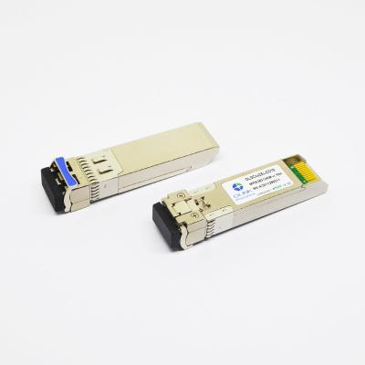China Alcatel Lucent Compatible 25G SFP28 Transceiver CWDM 1370nm 10km DOM LC for sale
