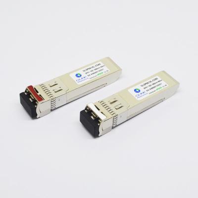 China Data Communication EMC 10GBASE-ER SFP+ Fiber Module 1550nm 40km TP-Link Compatible for sale