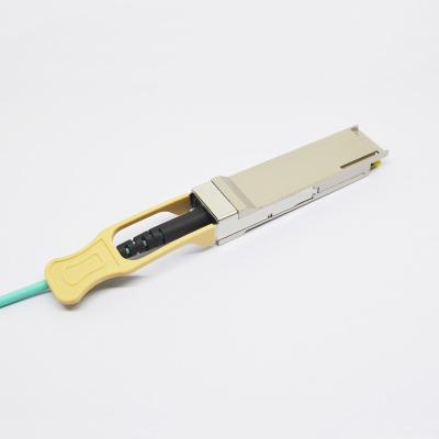 China 40G QSFP+ Active Optical Cable 40G AOC Cable Cisco Compatible for sale
