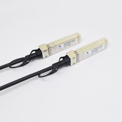 China 30 AWG 10G SFP+ Direct Attach Cables SFP-H10GB-CU50CM Compatible for sale