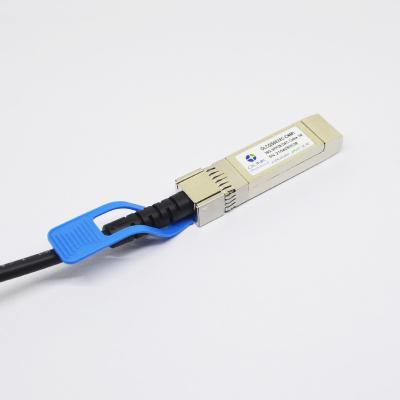 China 25G SFP28 Passive Direct Attach Copper Twinax Cable Juniper Compatible for sale