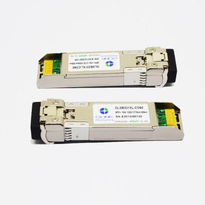 China Generic 10GBASE-BX SMF SFP+ Fiber Transceiver 1330nmTX / 1270nmRX 60km for sale